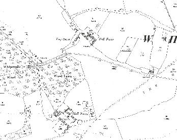 The western half of the village in 1901